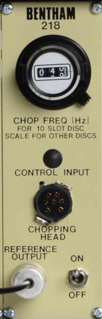 218M Optical Chopper & Control Module