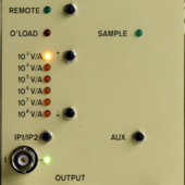 498 modular hybrid AC current pre-amplifier-DC nanoammeter unit